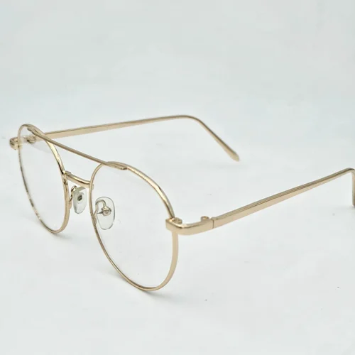 عینک طبی مردانه-زنانه فلزی گرد کد ۱۷۰۰