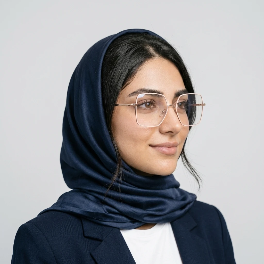 پرو آنلاین عینک طبی کاور دار مربعی CHANEL زنانه جنس فلزی رنگ gold__pink روی صورت