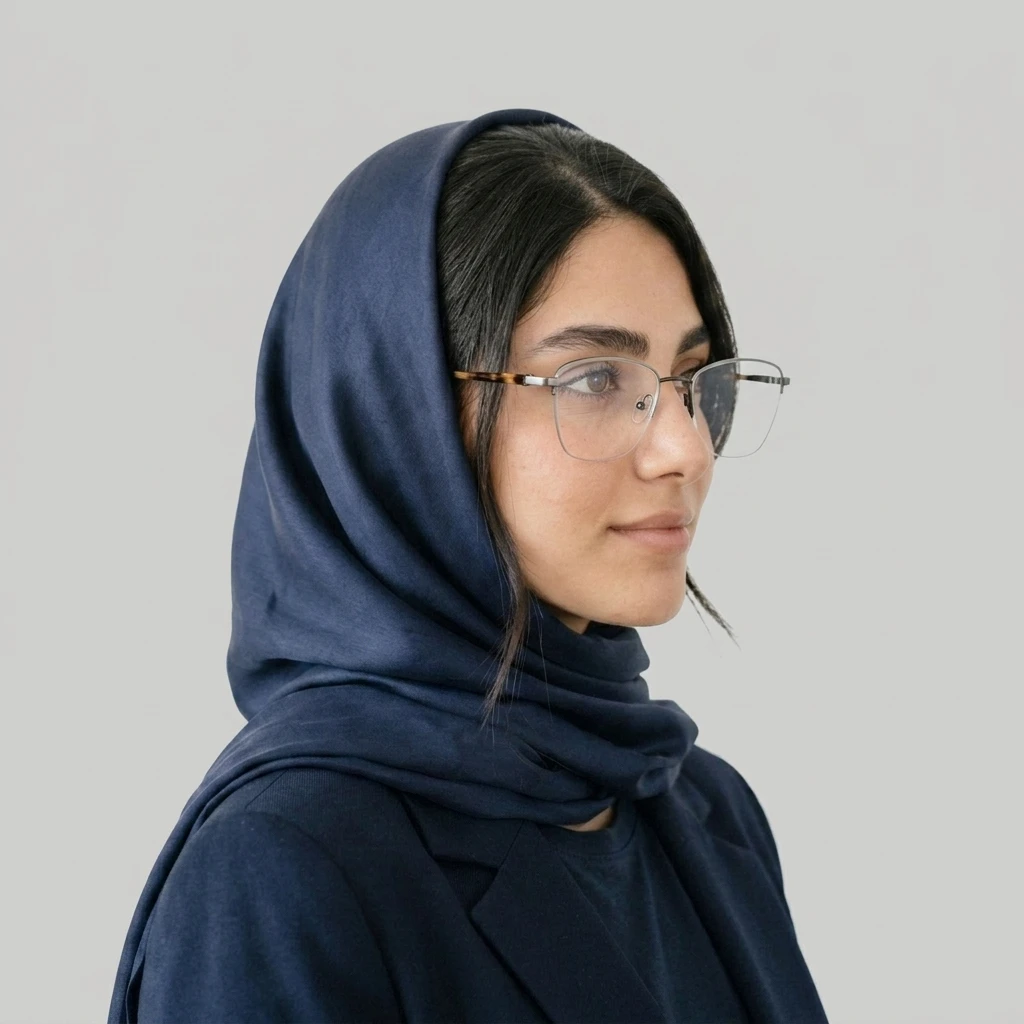 عکس نمای دسته عینک فلزی برند Vincenzo رنگ white:کرمی,orange