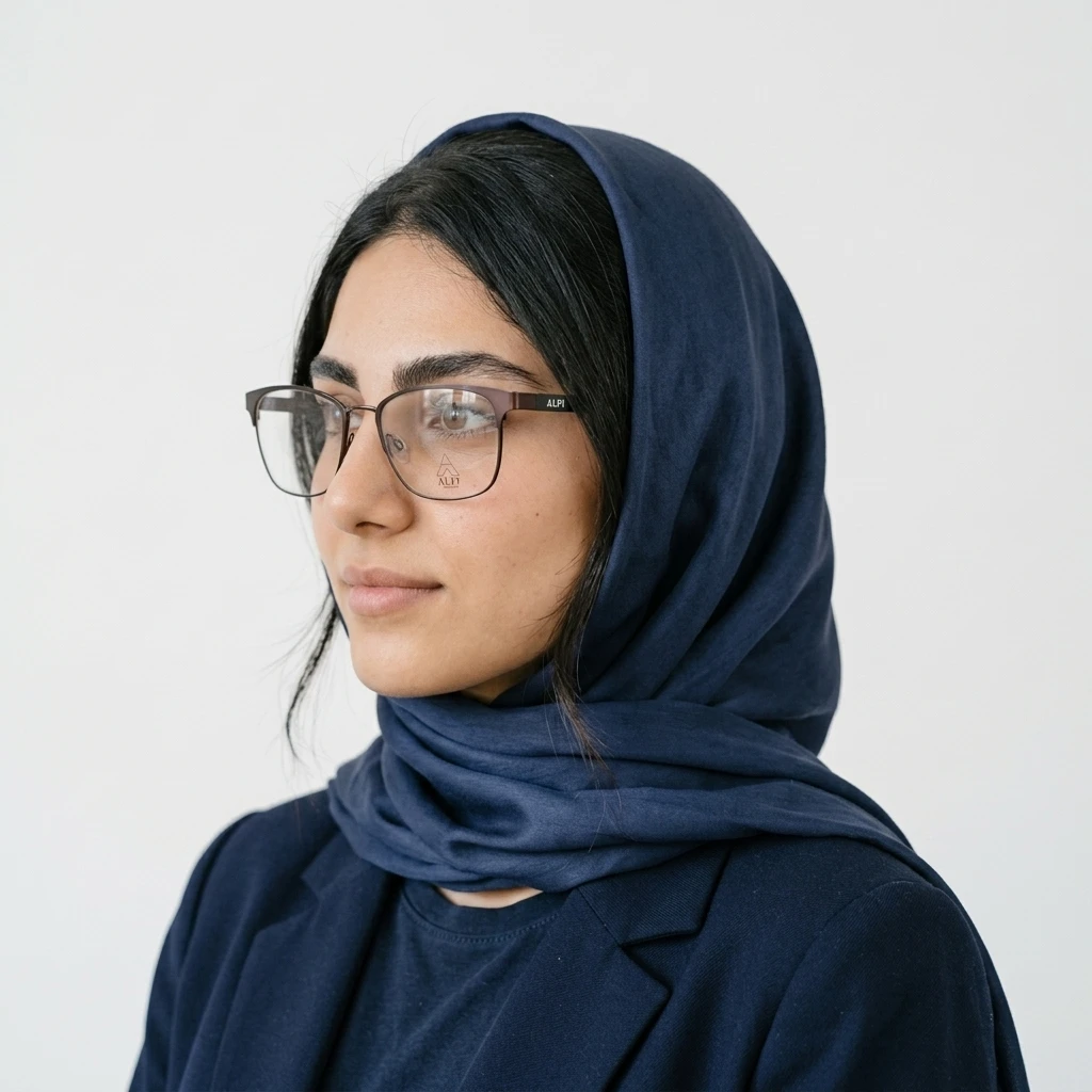 عکس بقیه موارد عینک طبی فلزی مردانه ALPI رنگ brown