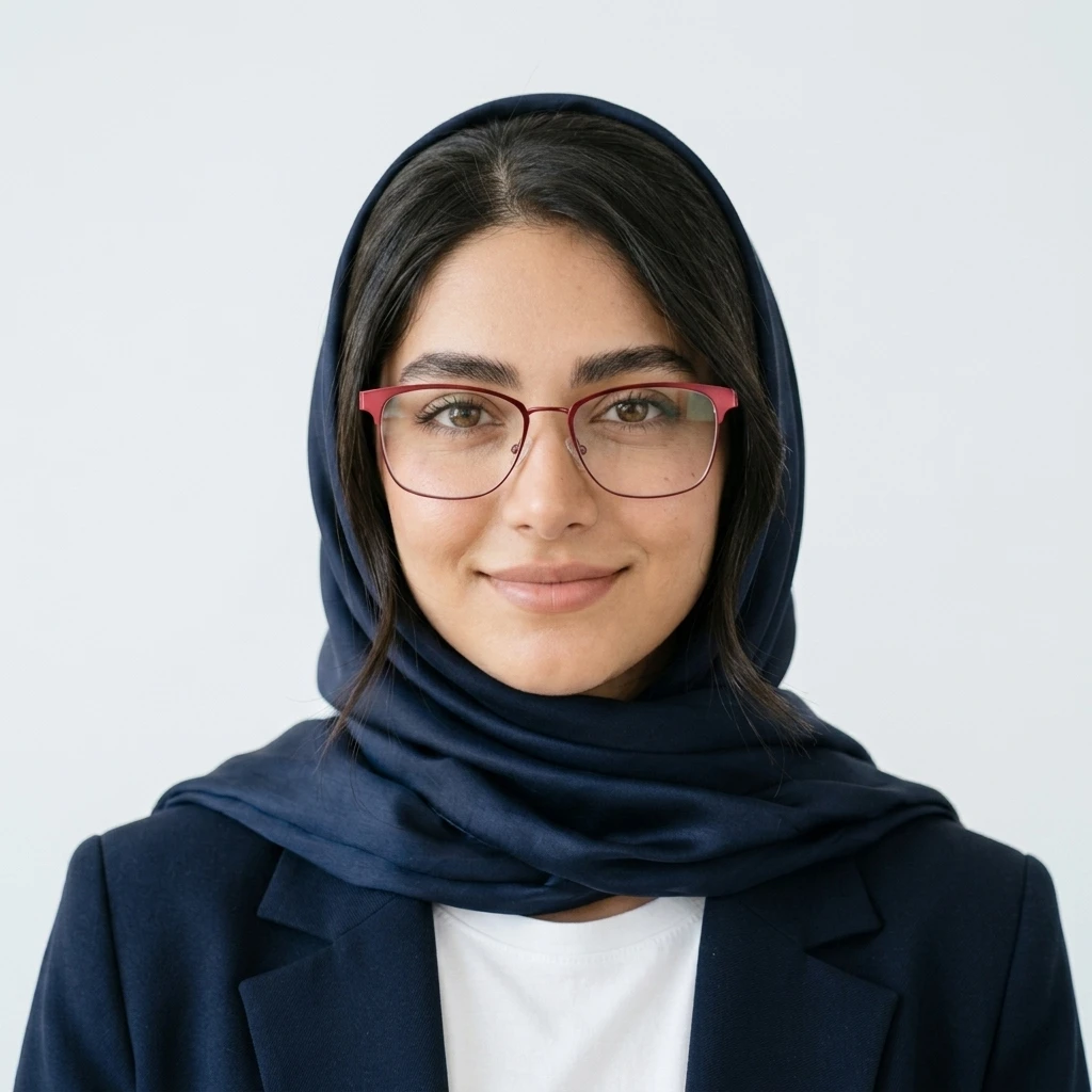 پرو آنلاین عینک کاوردار فلزی قرمز زنانه جنس فلزی رنگ black__red روی صورت