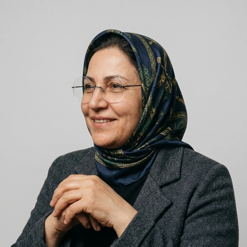 پرو آنلاین عینک بدون دور گرد سیلوئت طلایی تیتانیومی زنانه جنس تیتانیوم رنگ مشکی روی صورت