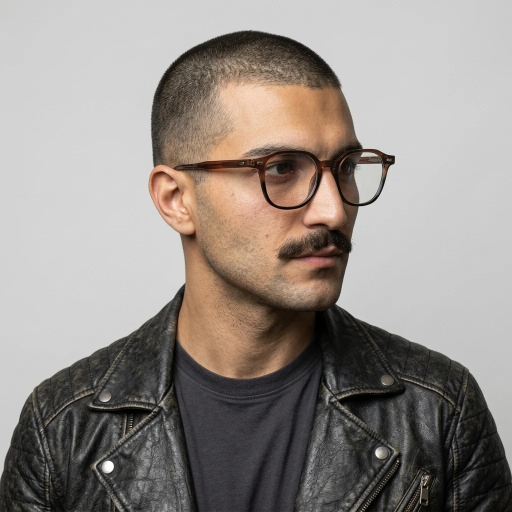 عکس بقیه موارد عینک طبی TR90 برند MOSCOT رنگ brown