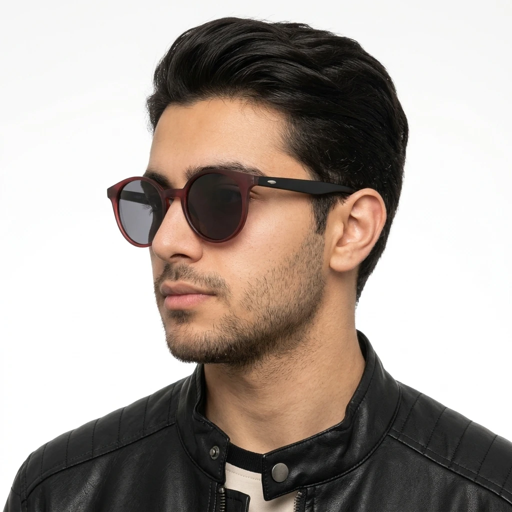 عکس بقیه موارد عینک افتابی برند legion رنگ black,red:مشکی-قرمز مات
