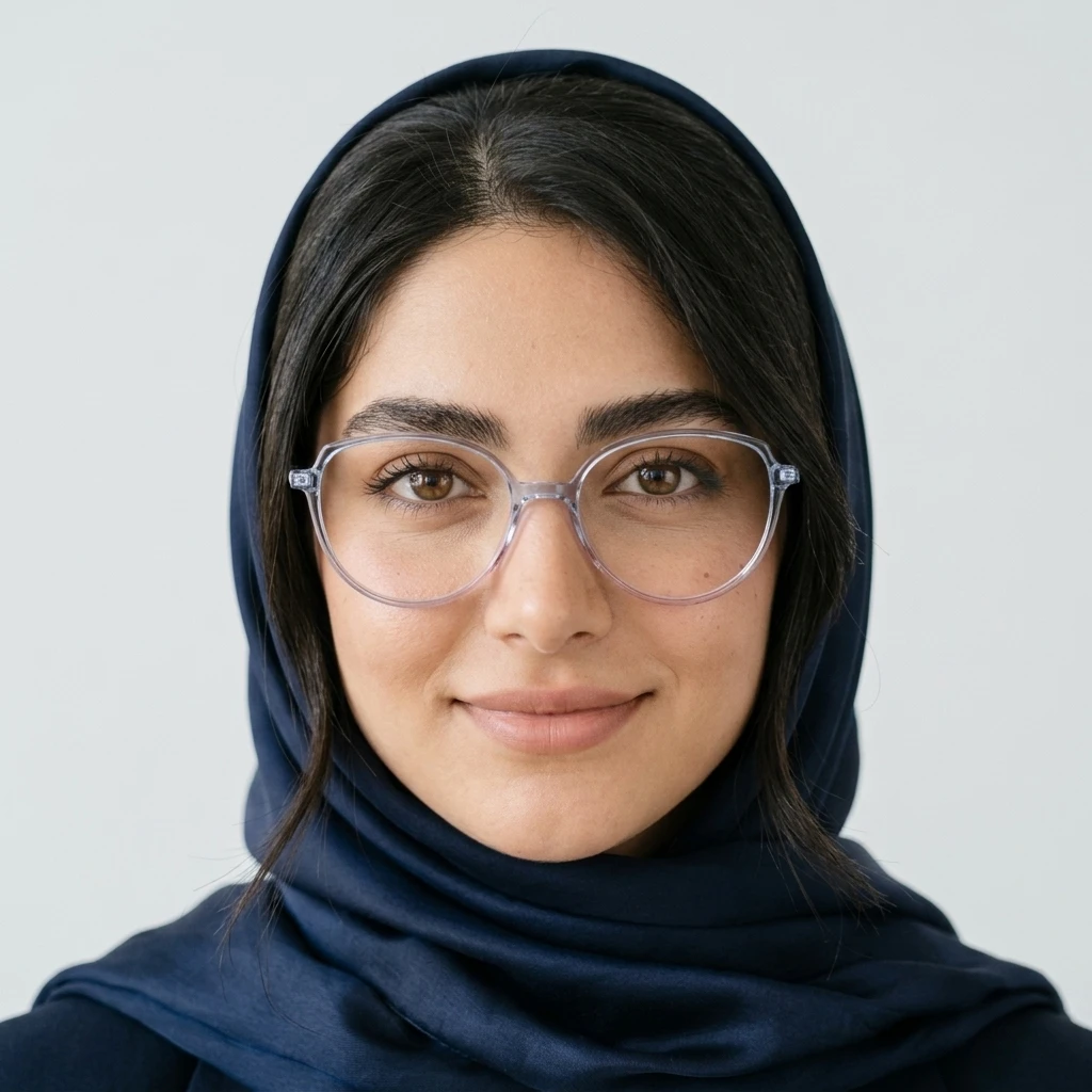 پرو آنلاین عینک طبی زنانه OneSee – سبک، شیک و مقاوم برند ONESEE جنس کائوچو رنگ blue__pink روی صورت