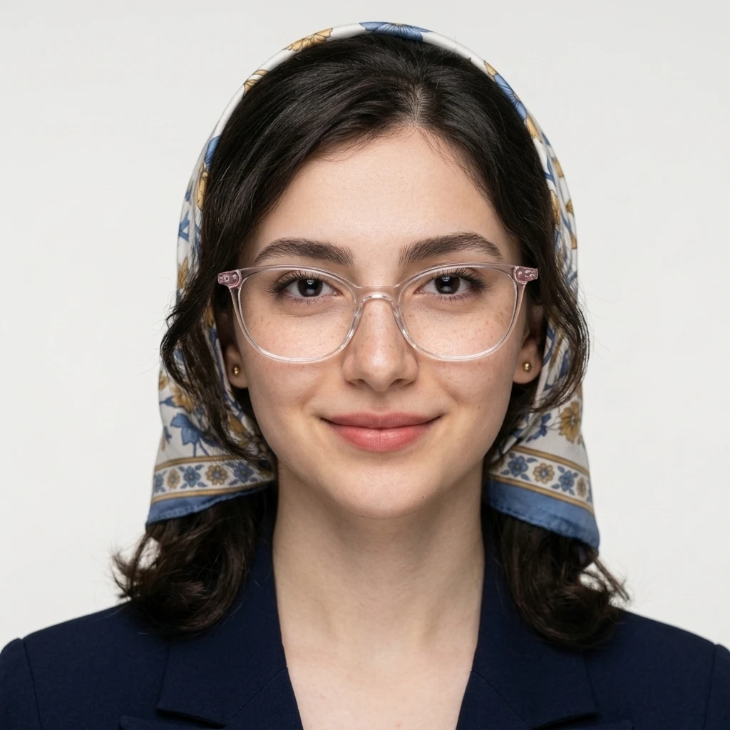 پرو آنلاین فریم عینک طبی شفاف صورتی زنانه کائوچو one see برند ONESEE جنس کائوچو رنگ pink__transparent روی صورت