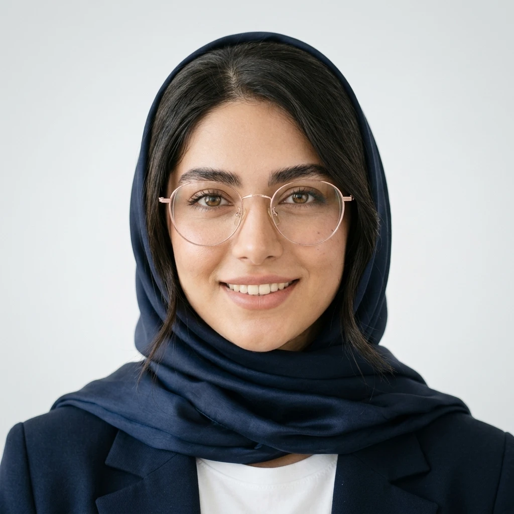 پرو آنلاین عینک طبی گرد cartelo زنانه جنس فلزی رنگ طلایی روی صورت