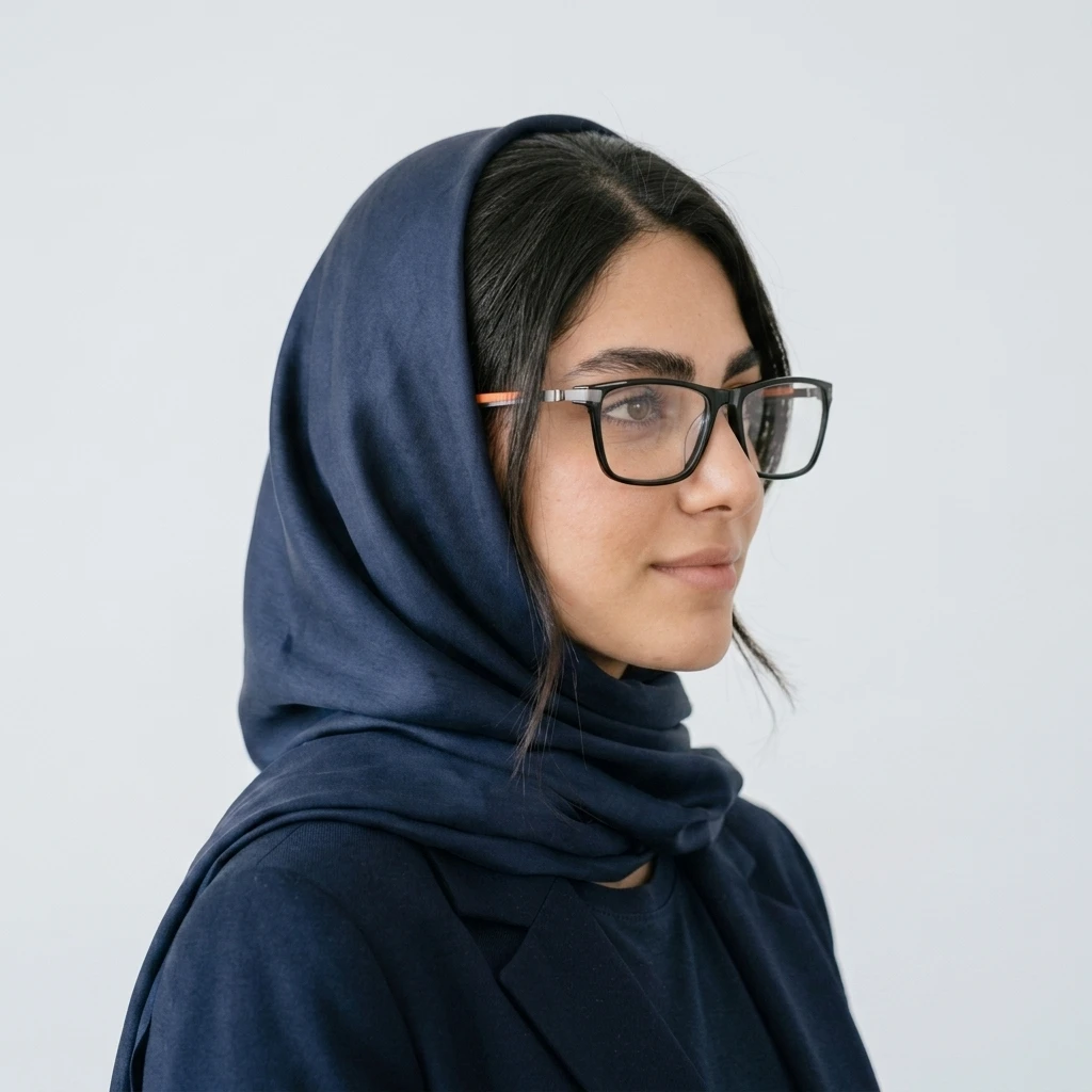 پرو آنلاین عینک طبی زنانه و مردانه Eldorado جنس کائوچو رنگ black__orange روی صورت