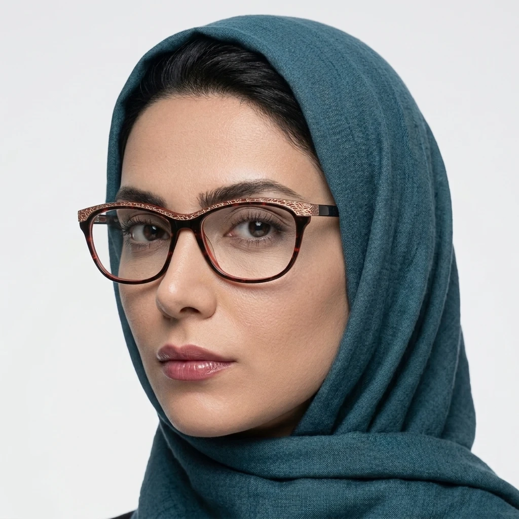 عکس بقیه موارد عینک زنانه Eldorado با طراحی کلاسیک رنگ black,red