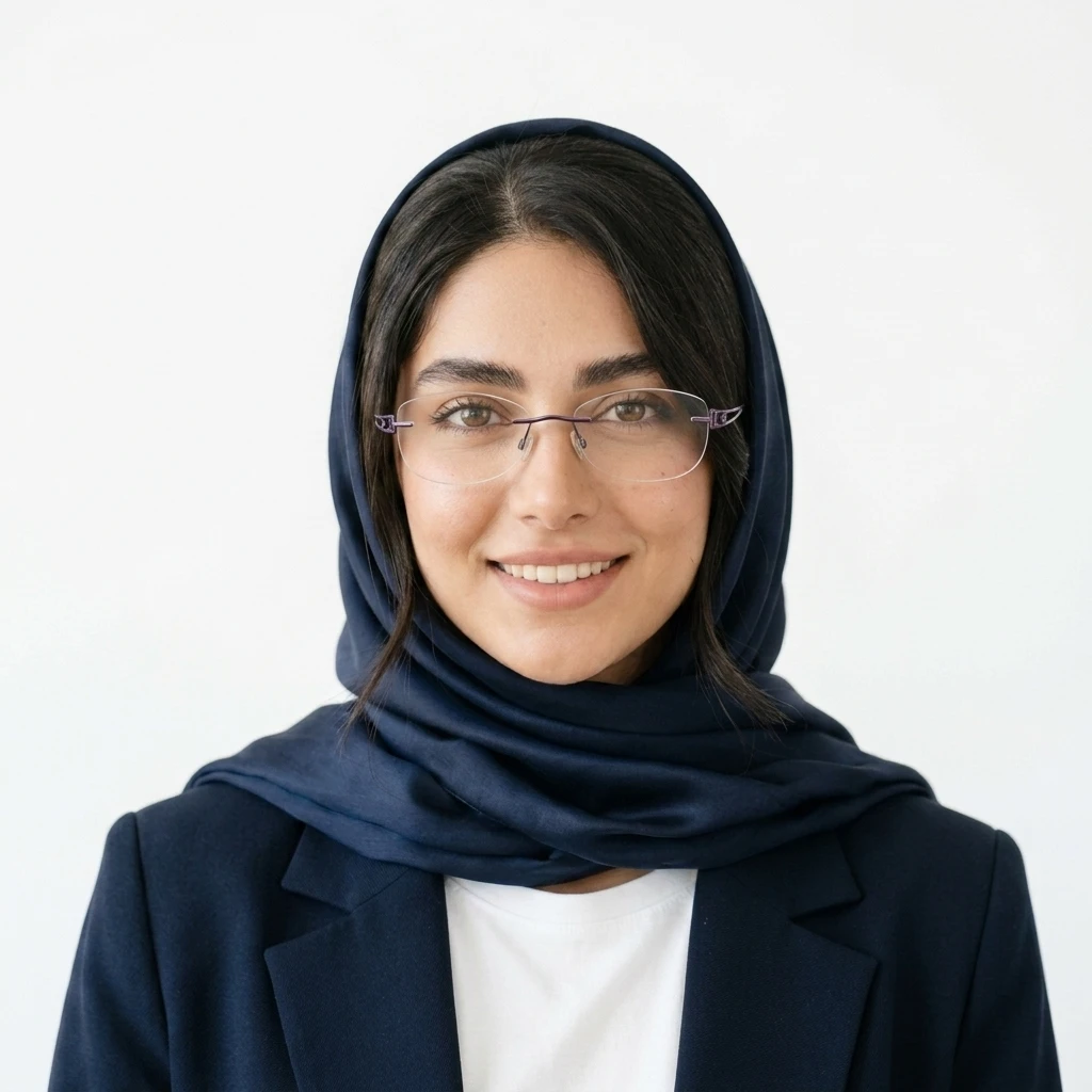 پرو آنلاین عینک طبی مردانه-زنانه بدونه دور کد ۱۷۲۷ جنس تیتانیوم رنگ قهوه‌ای روی صورت
