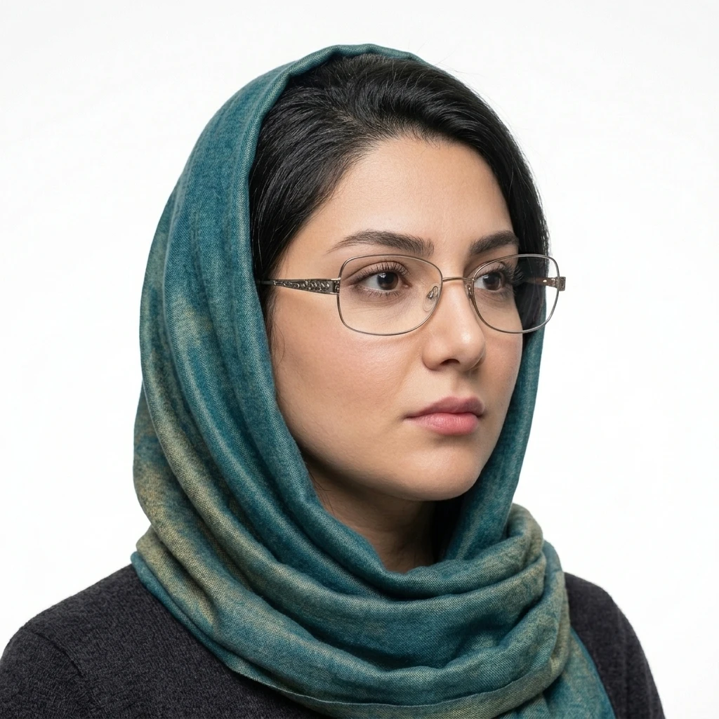 پرو آنلاین عینک طبی زنانه برند charmant مدل titanium perfection کد ۱۴۲۶ برند CHARMENT جنس تیتانیوم رنگ نقره‌ای روی صورت