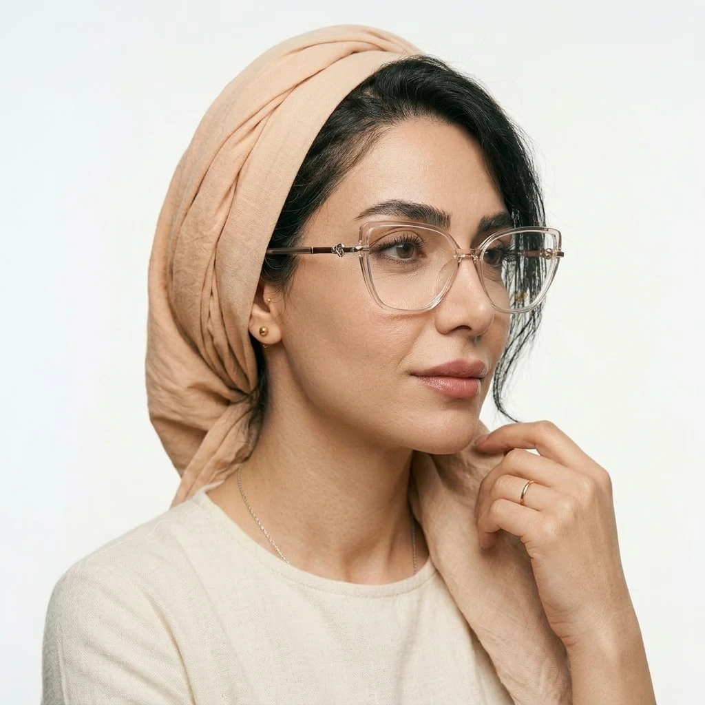 عکس بقیه موارد عینک طبی زنانه برند ARIAN  کد 1220 رنگ beige