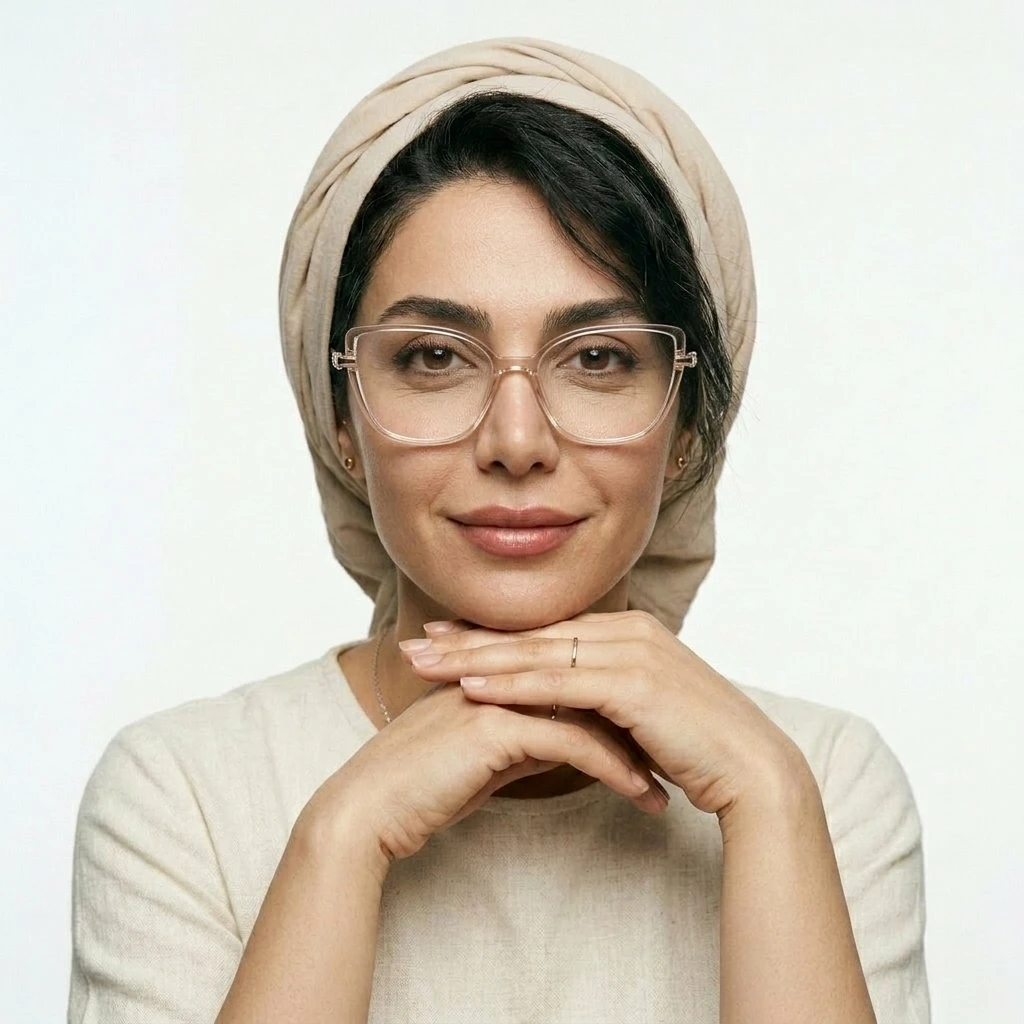 عکس بقیه موارد عینک طبی زنانه برند ARIAN  کد 1220 رنگ beige
