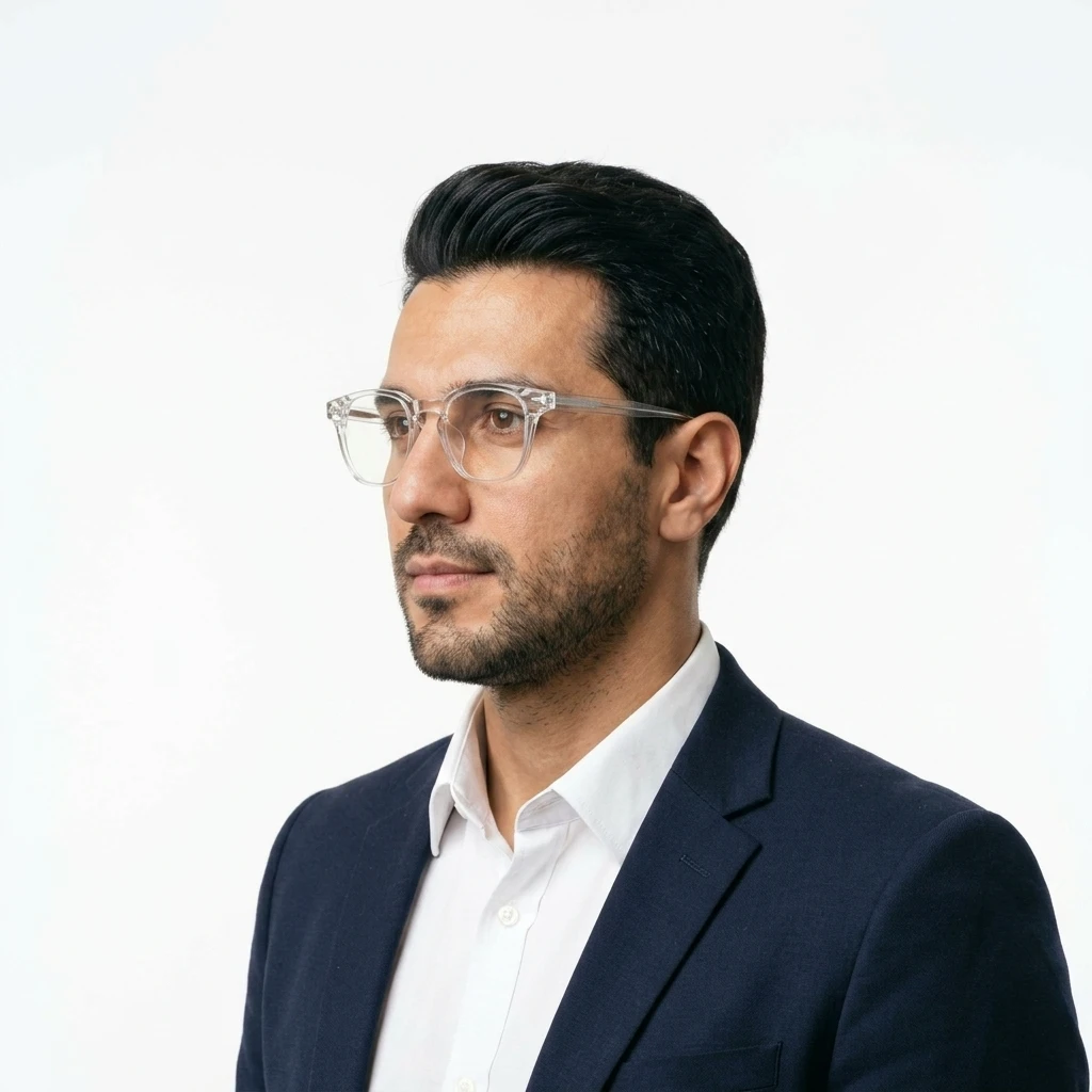 عکس بقیه موارد عینک طبی شفاف TR90 برند MOSCOT رنگ transparent