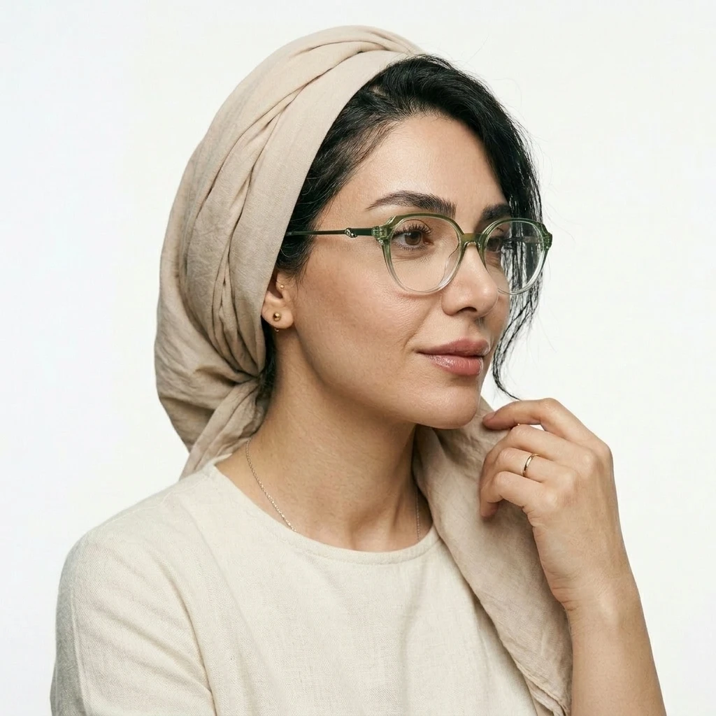 عکس بقیه موارد عینک طبی زنانه کائوچو ای برند DIAMOND رنگ green